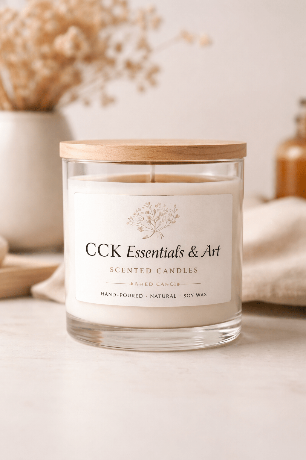 CCK Essentials Signature Soy Candle - CCK ESSENTIALS & ART