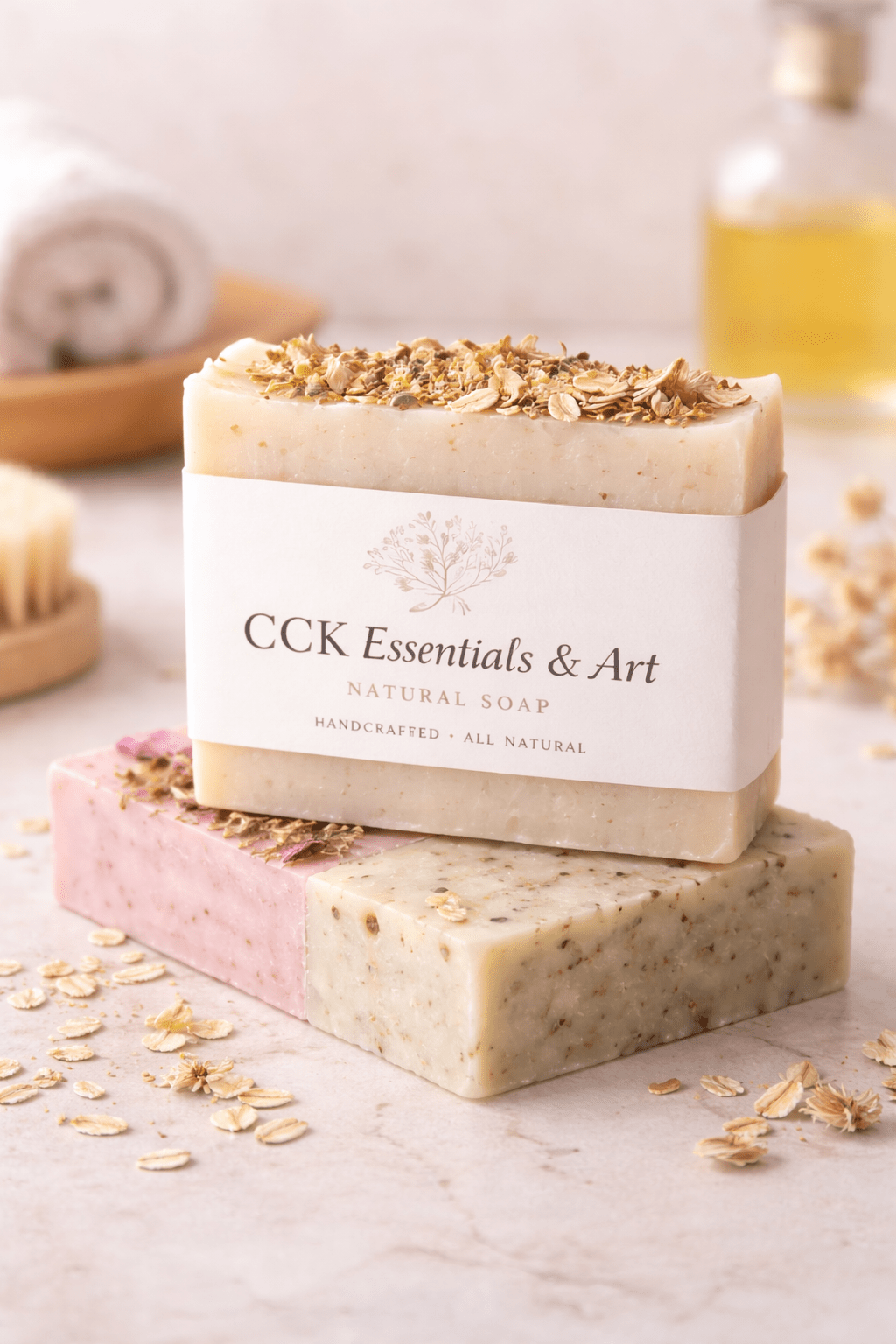 Natural Soap Bar - CCK ESSENTIALS & ART
