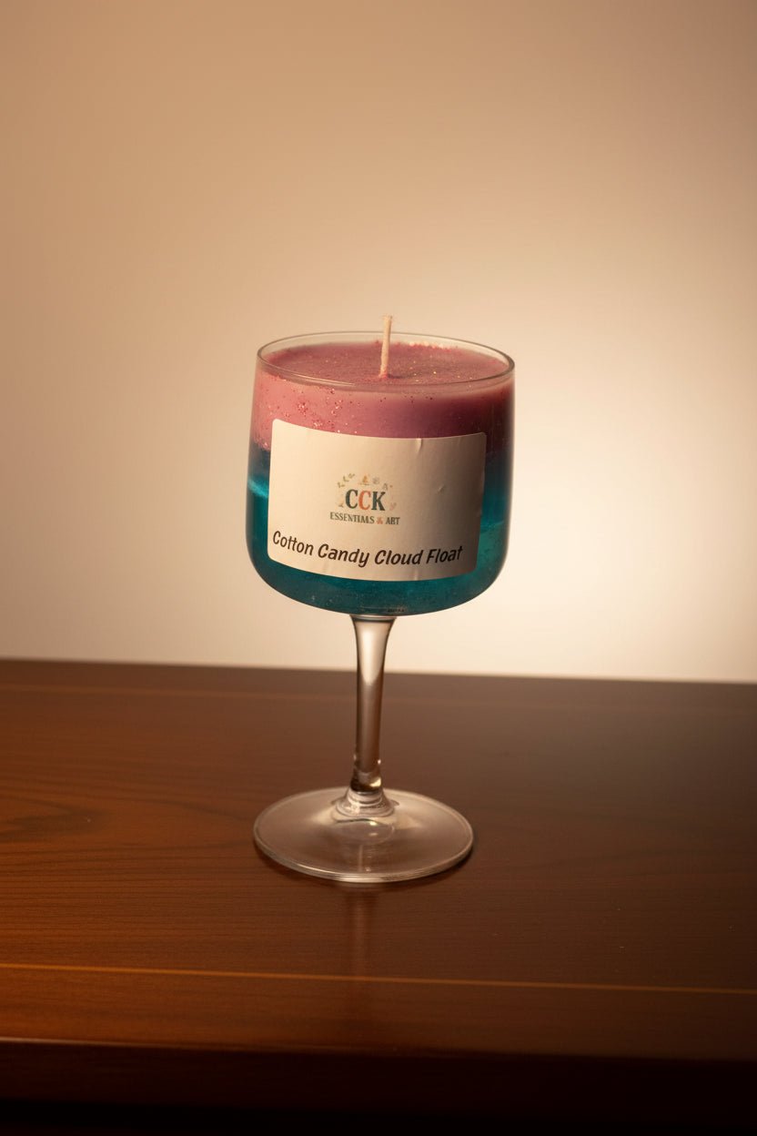 Cotton Candy Cloud Float Soy Wax Candle