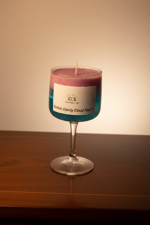 Cotton Candy Cloud Float Soy Wax Candle
