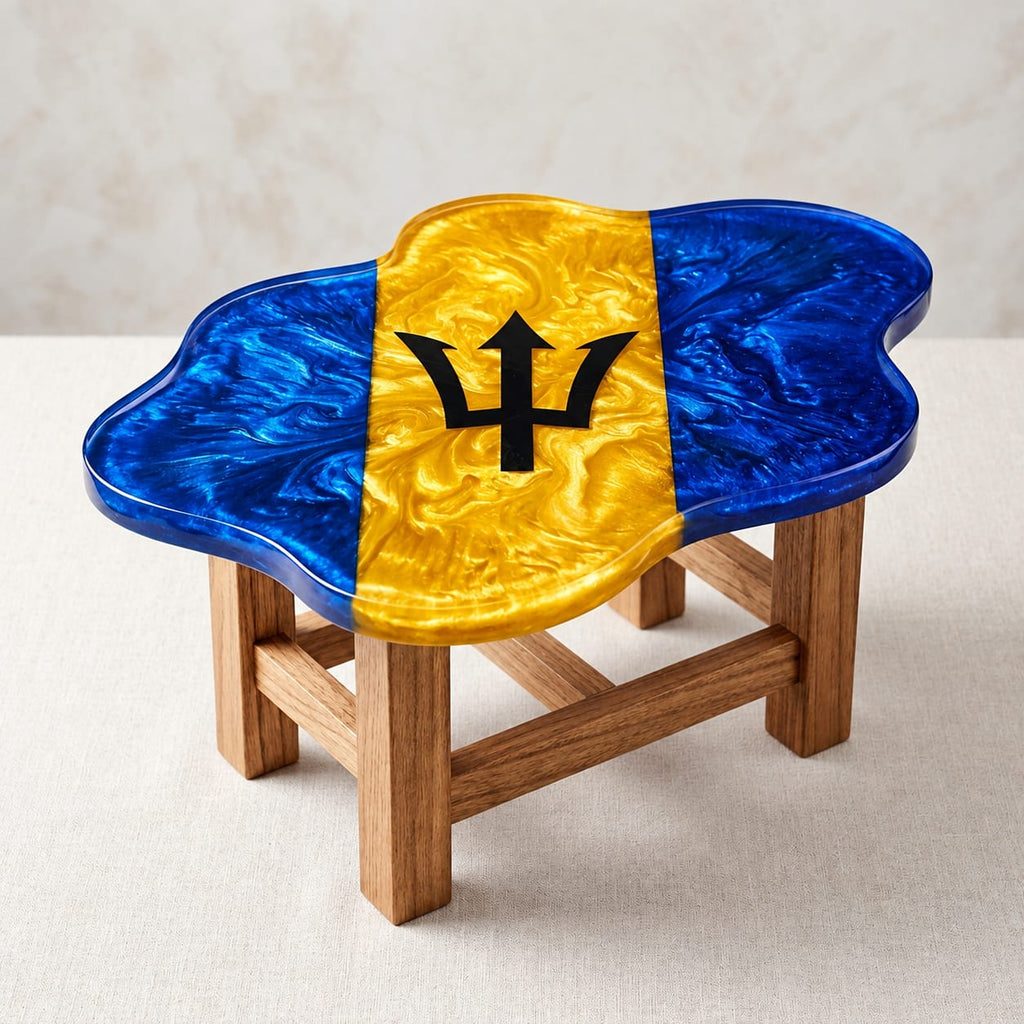 Fully Customizable Resin Side Table