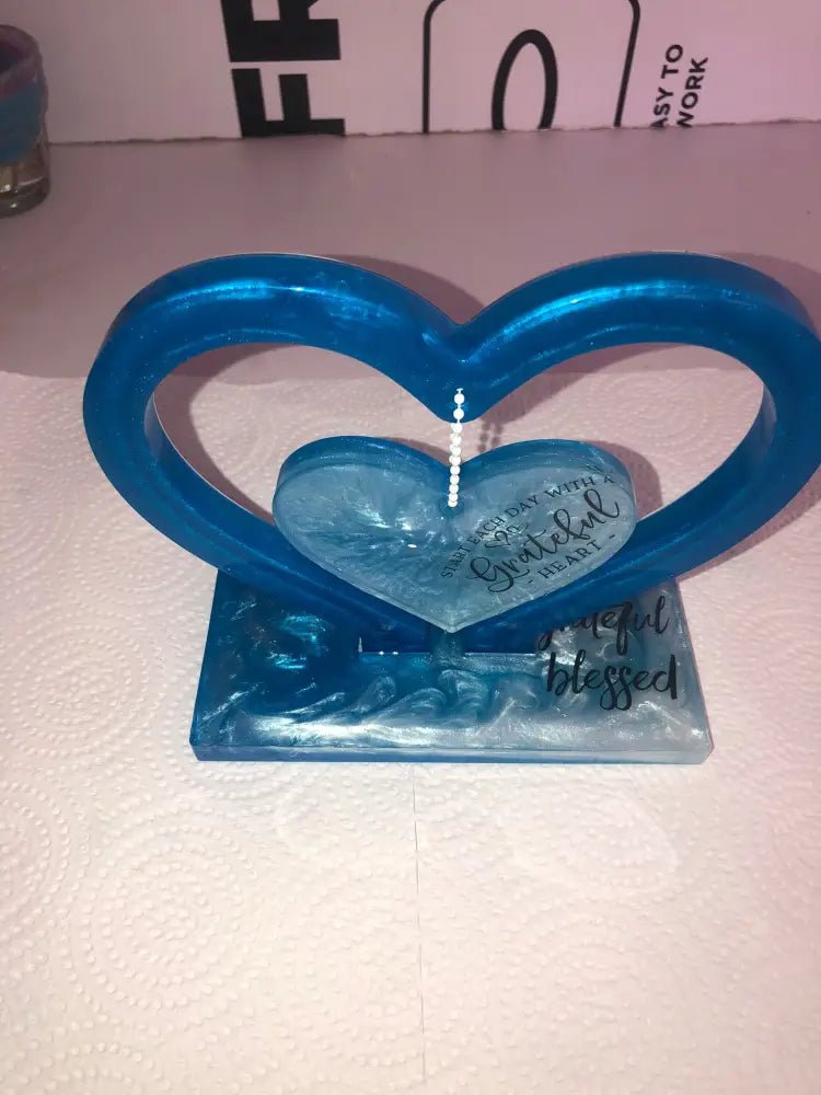 Custom Handcrafted Resin Photo Keepsake – Personalized Memorial & Gift Decor